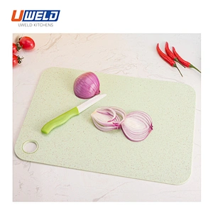 Uweld Kitchens Wheat Straw Cutting Board Natural Husk