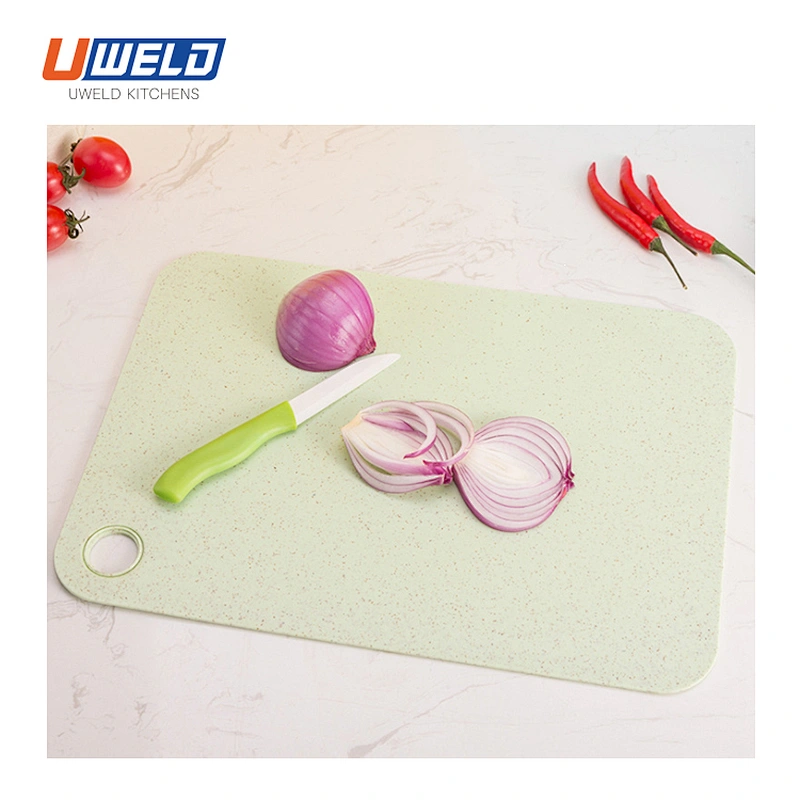Uweld Kitchens Wheat Straw Cutting Board Natural Husk