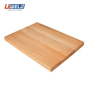 Uweld Kitchens Maple Edge Grain Cutting Board Extra Large 20x14x1.3inch