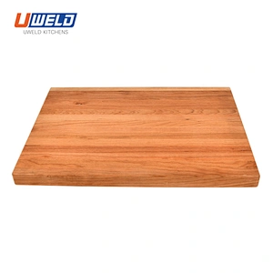 Uweld Kitchens Cherry Edge Grain Cutting Board Extra Large 20x14x1.3inch