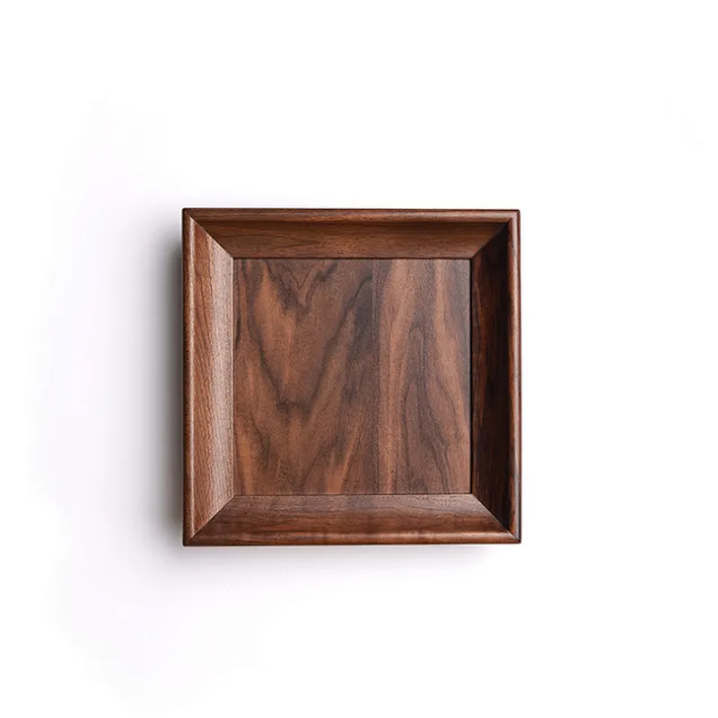 Uweld Kitchens Natural Solid Wood Serving Plates wood Black Walnut Serving Trays