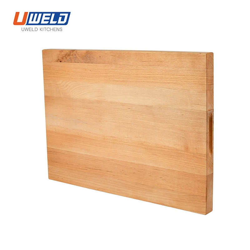 Uweld Kitchens Maple Edge Grain Cutting Board Extra Large 20x14x1.3inch
