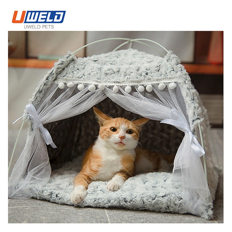 Uweld Tent Type Semi-Enclosed Pet House