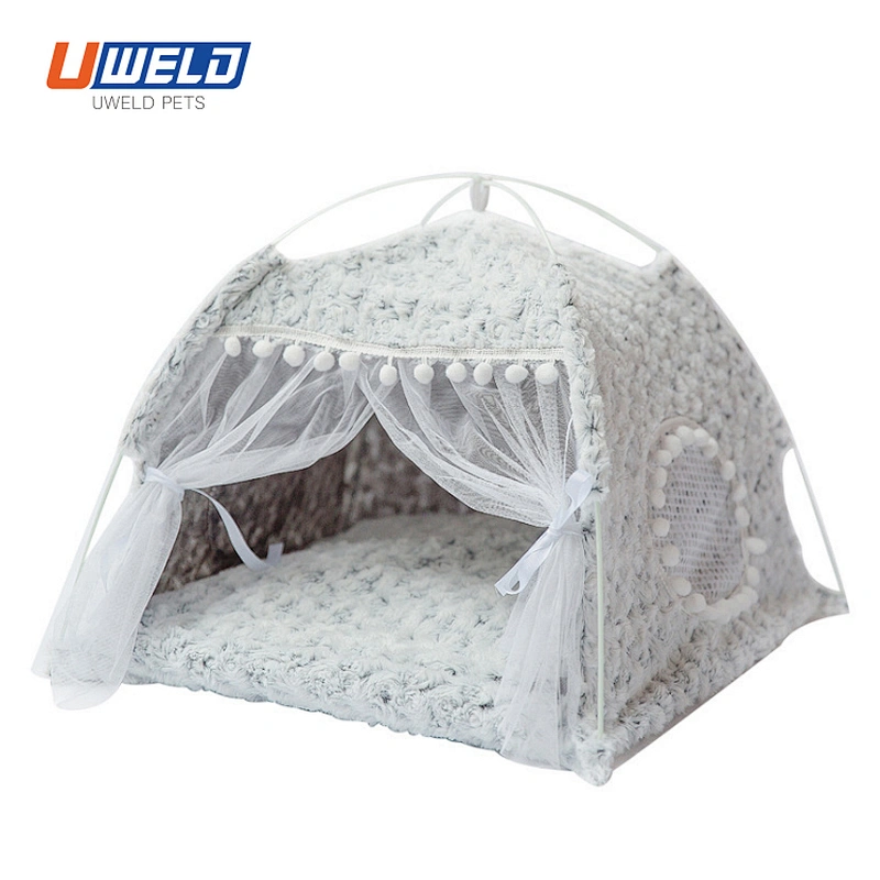 Uweld Tent Type Semi-Enclosed Pet House