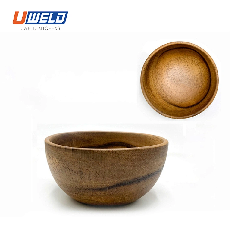 Uweld Kitchens Salad Bowl Acacia Wood Salad Bowl