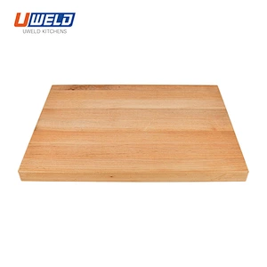 Uweld Kitchens Maple Edge Grain Cutting Board Extra Large 20x14x1.3inch