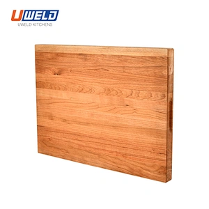 Uweld Kitchens Cherry Edge Grain Cutting Board Extra Large 20x14x1.3inch