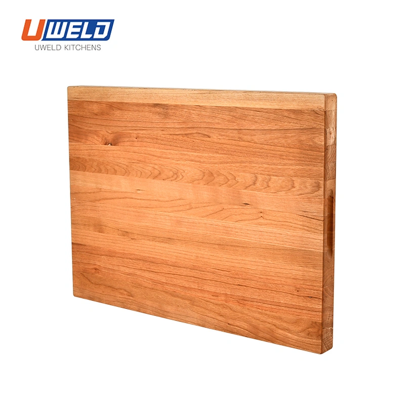 Uweld Kitchens Cherry Edge Grain Cutting Board Extra Large 20x14x1.3inch