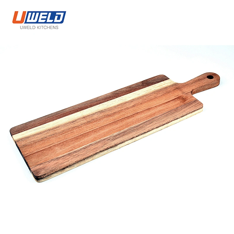 Uweld Kitchens Acacia Wood Cutting Board Natural Wooden Butcher Block End Grain Face Grain Edge Grain Chopping Board