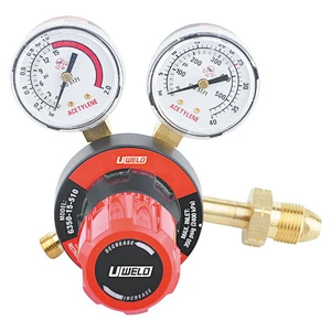 Heavy duty brass body Oxygen Acetylene gas regulator