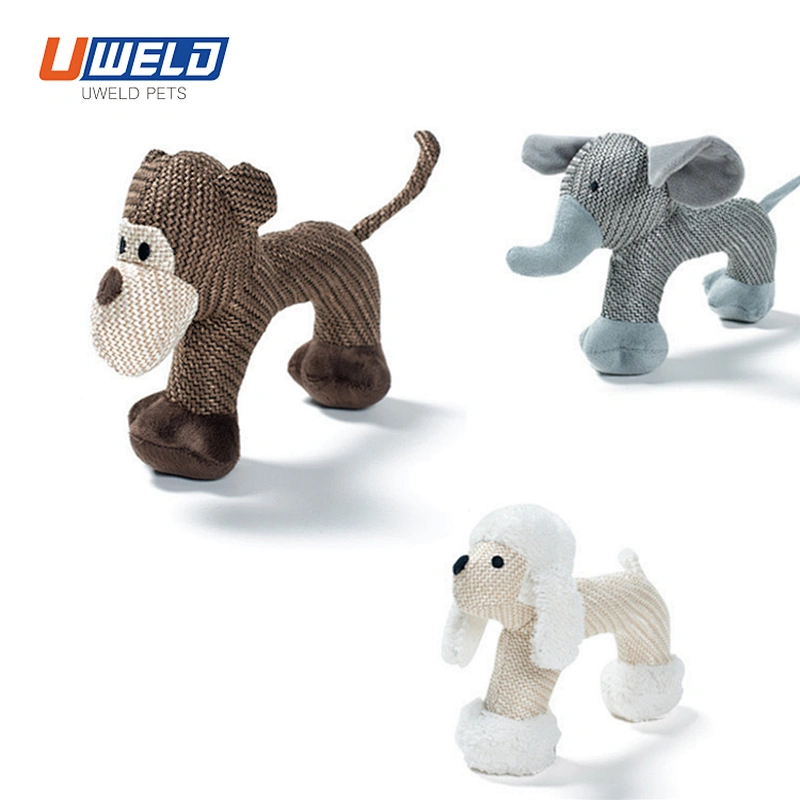 Uweld Linen Plush Vocal Pet Toy