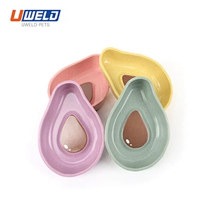Uweld Avocado Shaped Pet Bowl