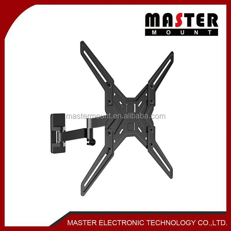 Full Motion Aluminium Alloy TV Wall Mount Bracket for most 32-55 inch TVs