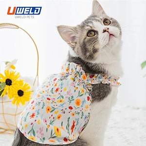 Uweld Flower Straps Pet Clothing