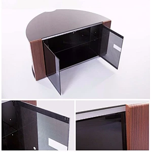 Long Durable Wood Led Tv Stand