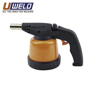 portable camping blow butane gas torch gas torch flamethrower camping barbecue outdoor travel survival blow lamp torch