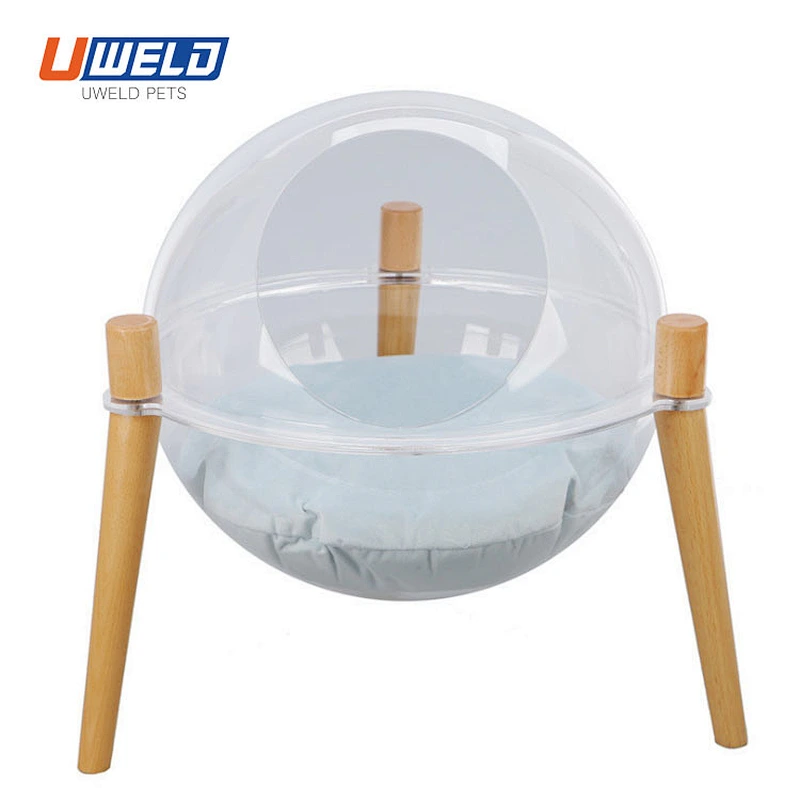 Uweld Transparent Space Capsule Pet House