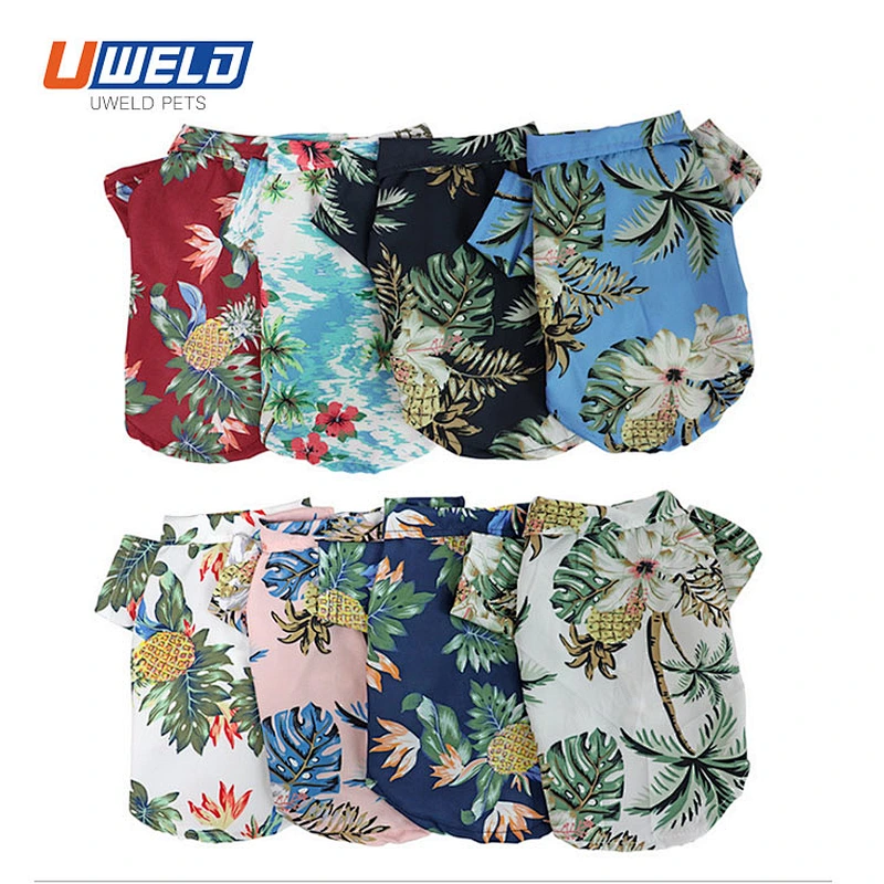 Uweld Hawaiian Print Pet Dress
