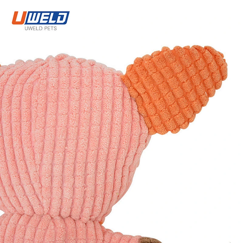 Uweld Animal-Shaped Flannelette Vocal Pet Toy