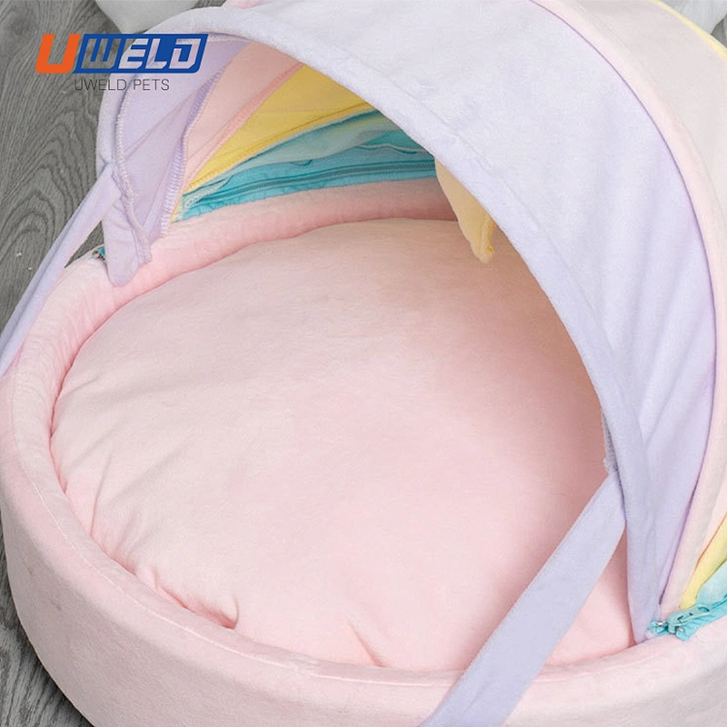 Uweld Colored Semi-Enclosed Warm Pet Nest