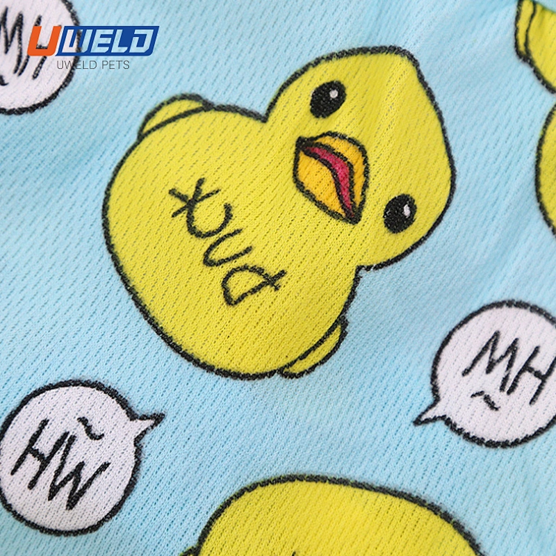 Uweld Little Yellow Duck Print pet Vest