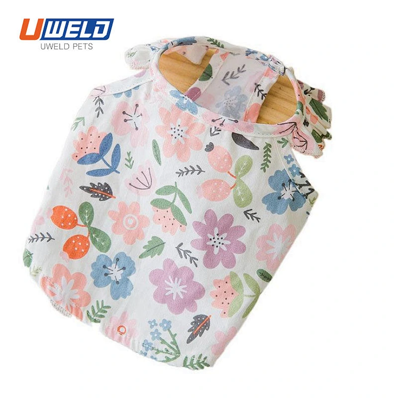 Uweld Flower Straps Pet Clothing
