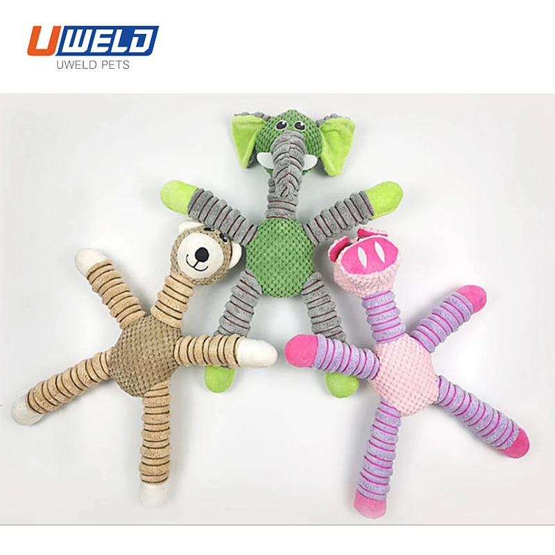 Uweld Animal Shaped Plush Pet Toy