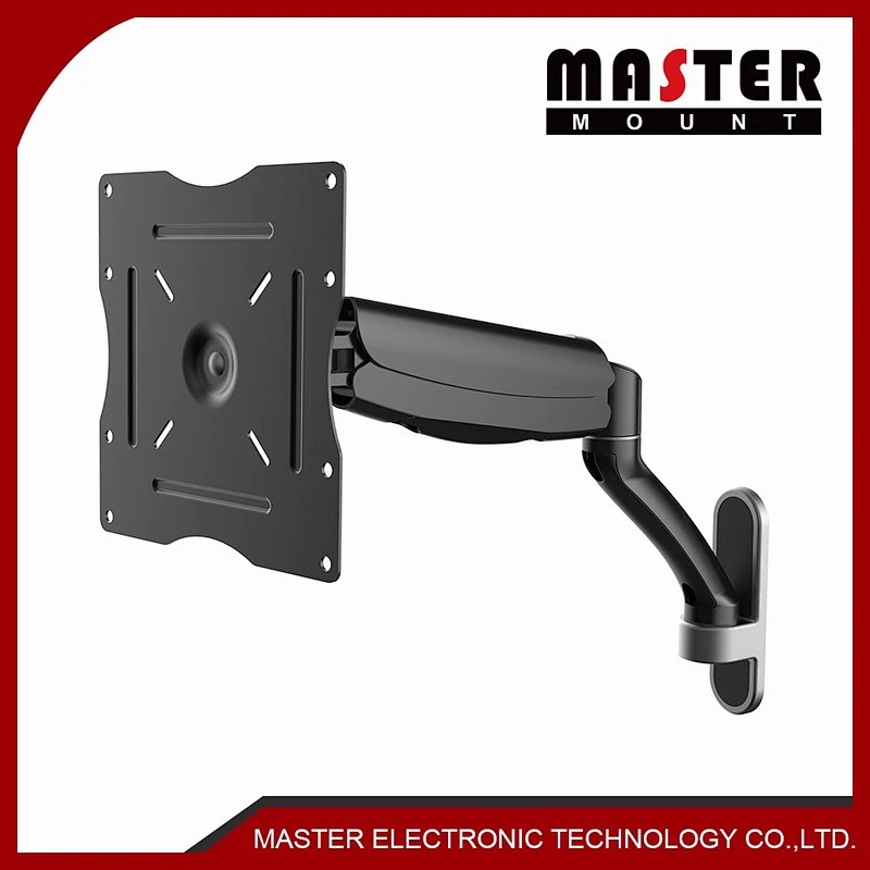 Wall Mount Alu Bracket For LCD Monitor With Gas Spring