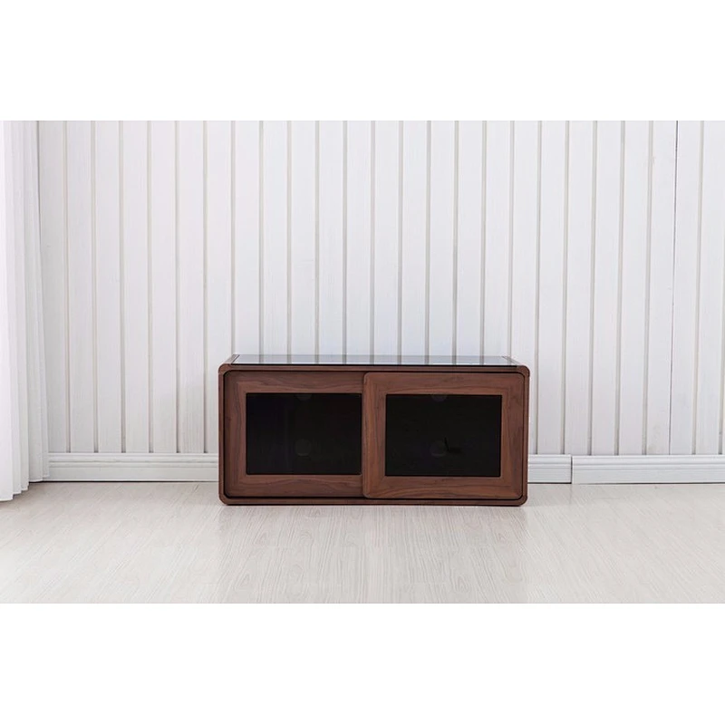 Long Durable Wood Led Tv Stand