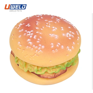 Uweld Burger Shaped Honing Pet Toy