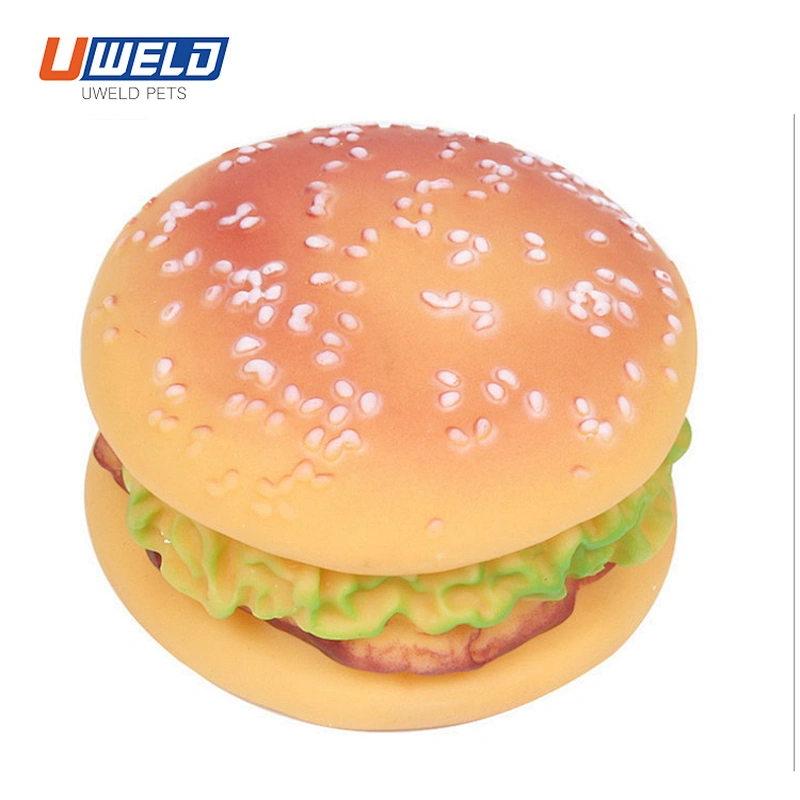 Uweld Burger Shaped Honing Pet Toy