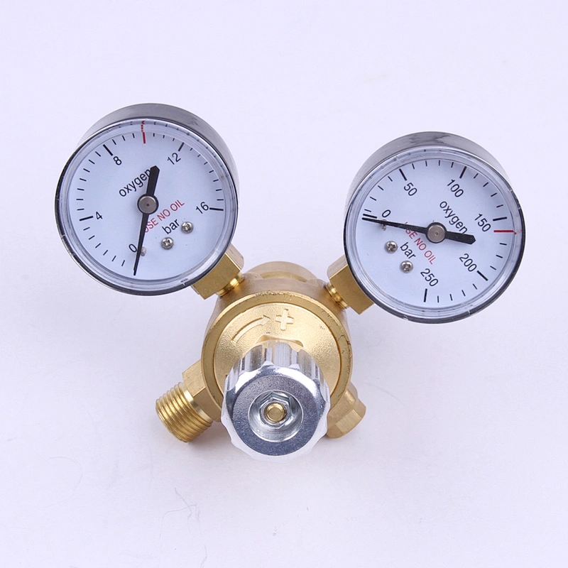 double stage mini gas oxygen co2 regulator