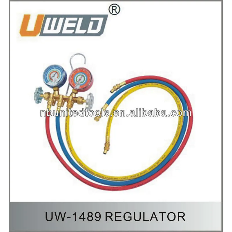 R404a Brass Manifold Gauge