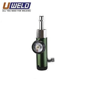 High Accuracy CE Medical Aluminum Brass Body CGA870 Oxygen Medical Regulator