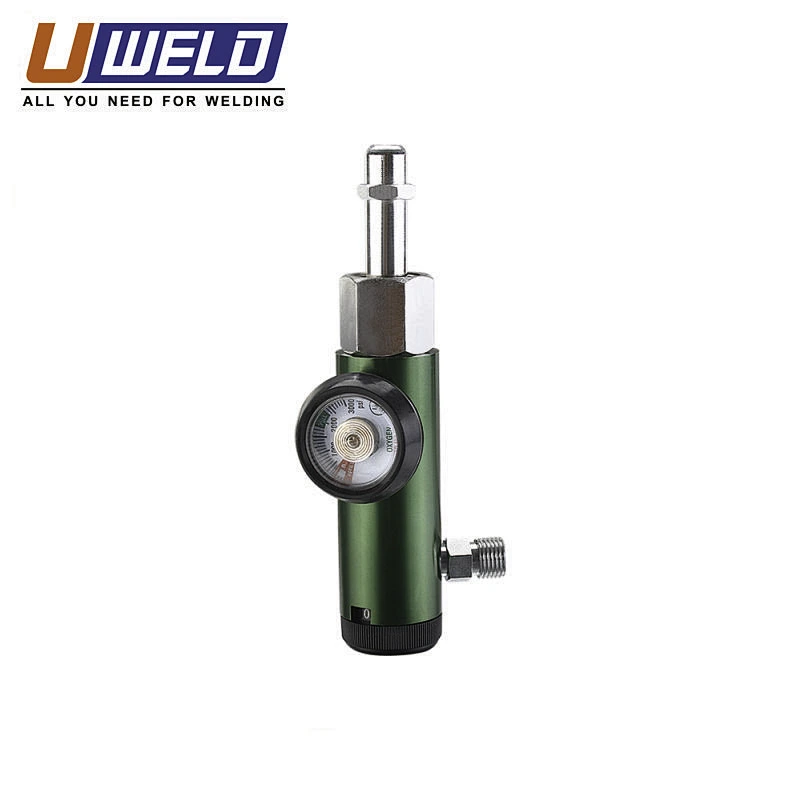 High Accuracy CE Medical Aluminum Brass Body CGA870 Oxygen Medical Regulator