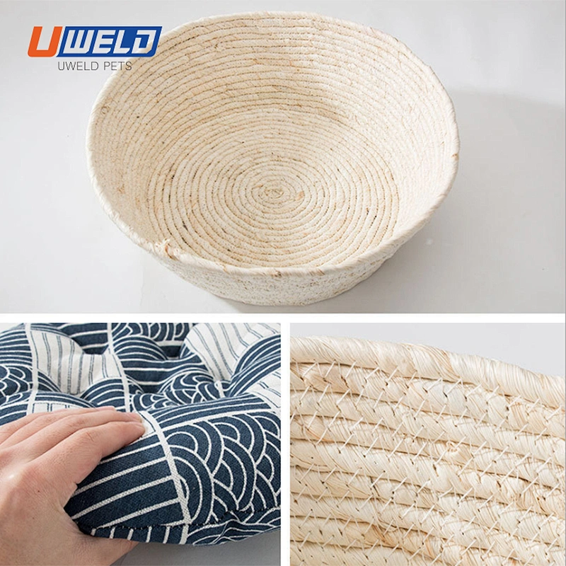 Uweld Handmade Rattan Nest For Pet