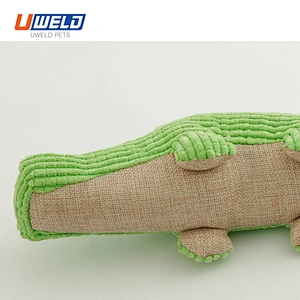 Uweld Crocodile Shaped Plush Pet Toy