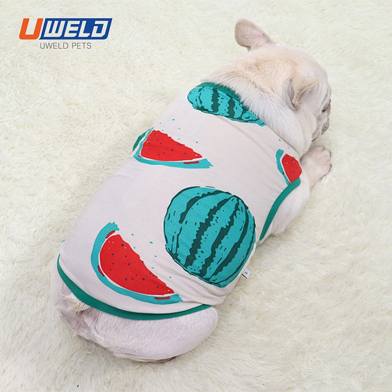 Uweld Thin Watermelon Print Pet Vest