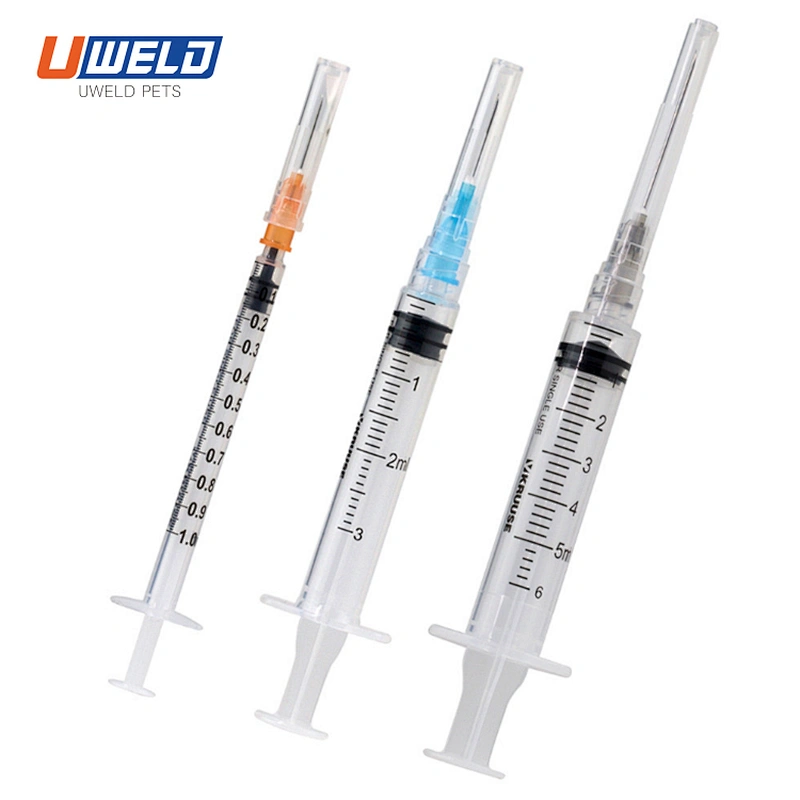 Uweld  Disposable Syringe With Needle For Pets