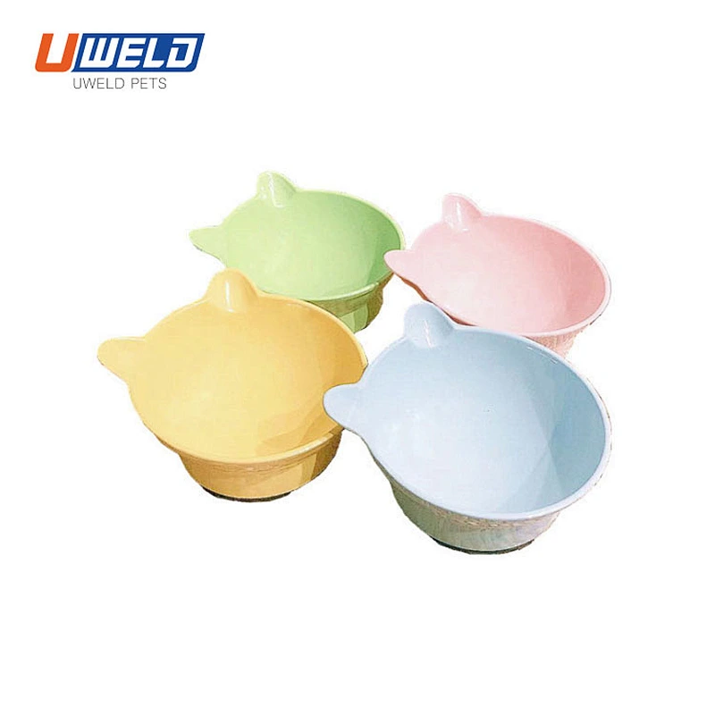Uweld High Foot Slant Pet Bowl