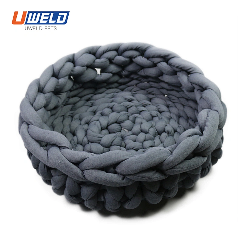 Uweld Pet House Hand-Woven With Core Filling Yarn