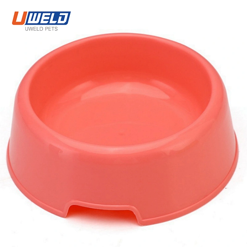 Uweld Monochrome Plastic Pet Food Bowl