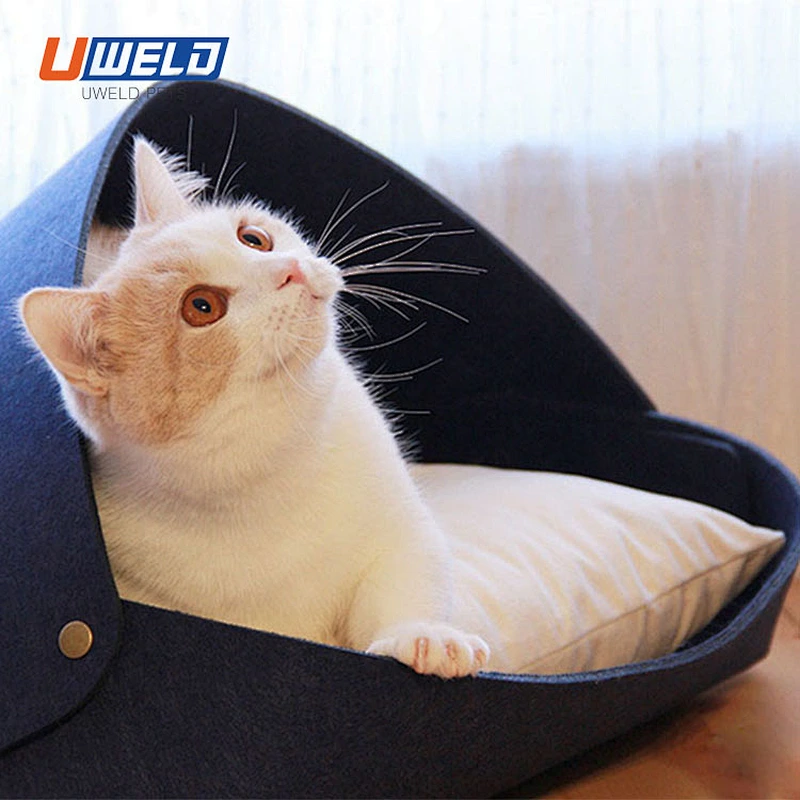 Uweld Removable And Washable Felt Pet Nest