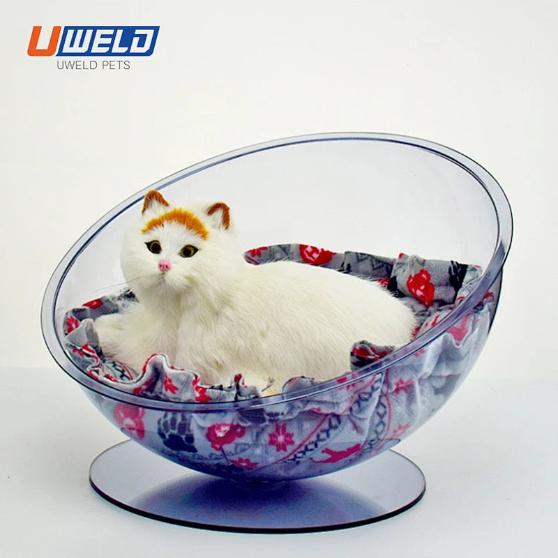 Uweld Transparent Hemisphere Shaped Pet House