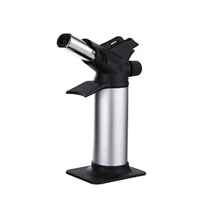 Muti-function torch for cooking,welding,BBQ,lighting,heating, refill gas and repeat use,easy control flame gun