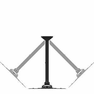 Full Motion Double Arm LCD LED Telescoping TV Wall Mount