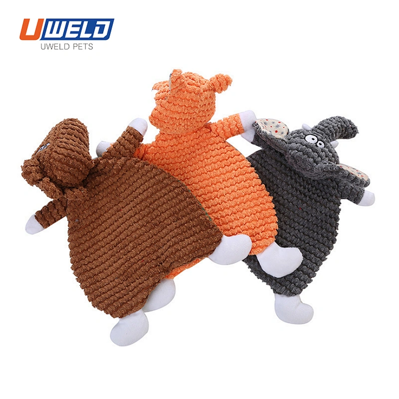 Uweld Animal Shape Leather Case Pet Toy