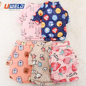 Uweld Printed Fleece Pet Clothing