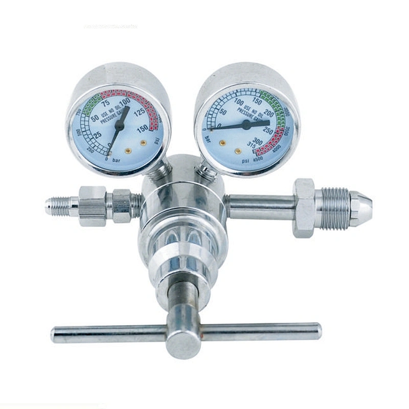UWELD Single stage High Pressure Brass Chromeplate Gas Regulator 1C008-0015
