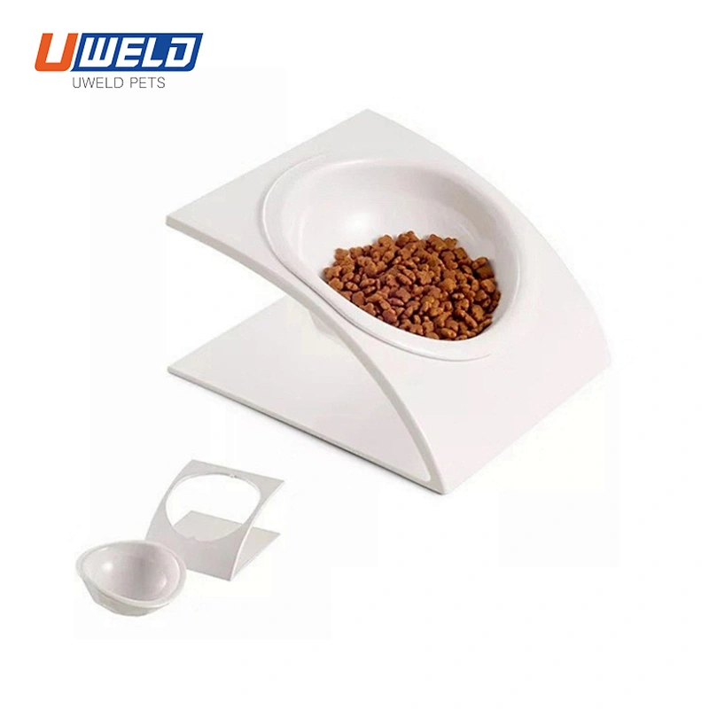 Uweld Melamine Bevel Single Bowl For Pet Food